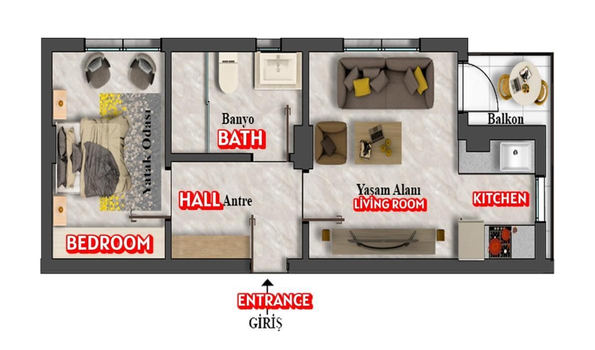 Goelhisar Mavi Konak Apart Otel Exterior foto
